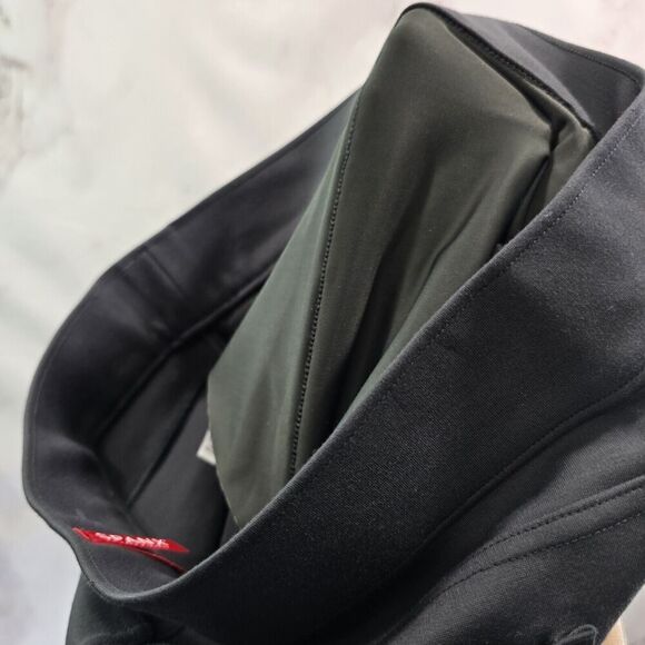 Spanx Leggings Womens Medium Gray Ponte Ankle Pants Crop High Rise Perfect - Picture 11 of 14